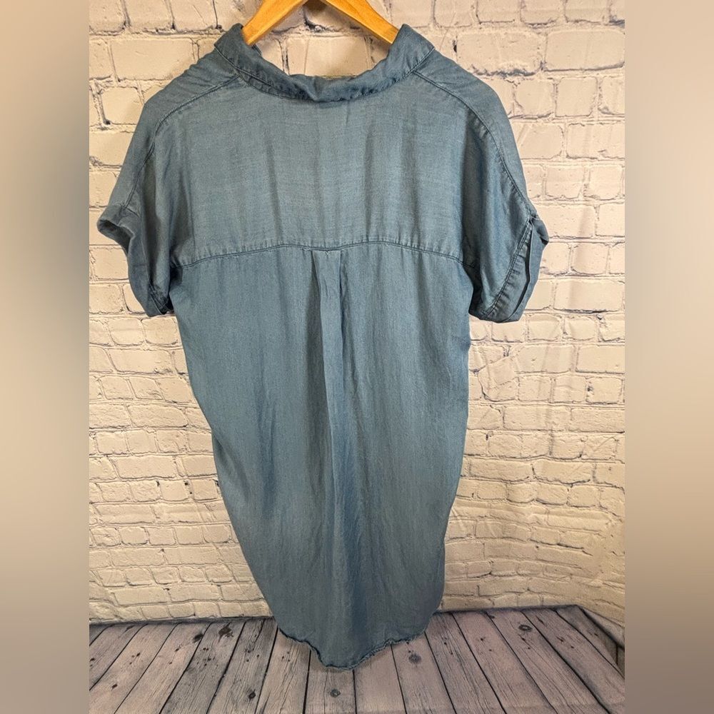 Thread + Supply Chambray Cap Sleeve Minimalist We… - image 5